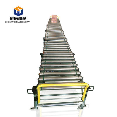ποιότητας  Heat Resistant Stainless Steel Taper Roller Conveyor With 90 Degree Curve Power Roller Conveyor εργοστάσιο