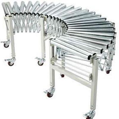 ποιότητας  Accordion Roller Conveyor Heat Resistant Material Handling Equipment εργοστάσιο